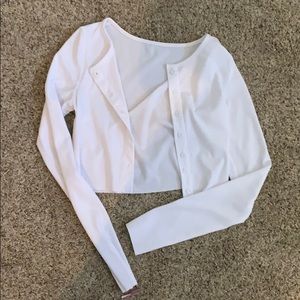 White button up